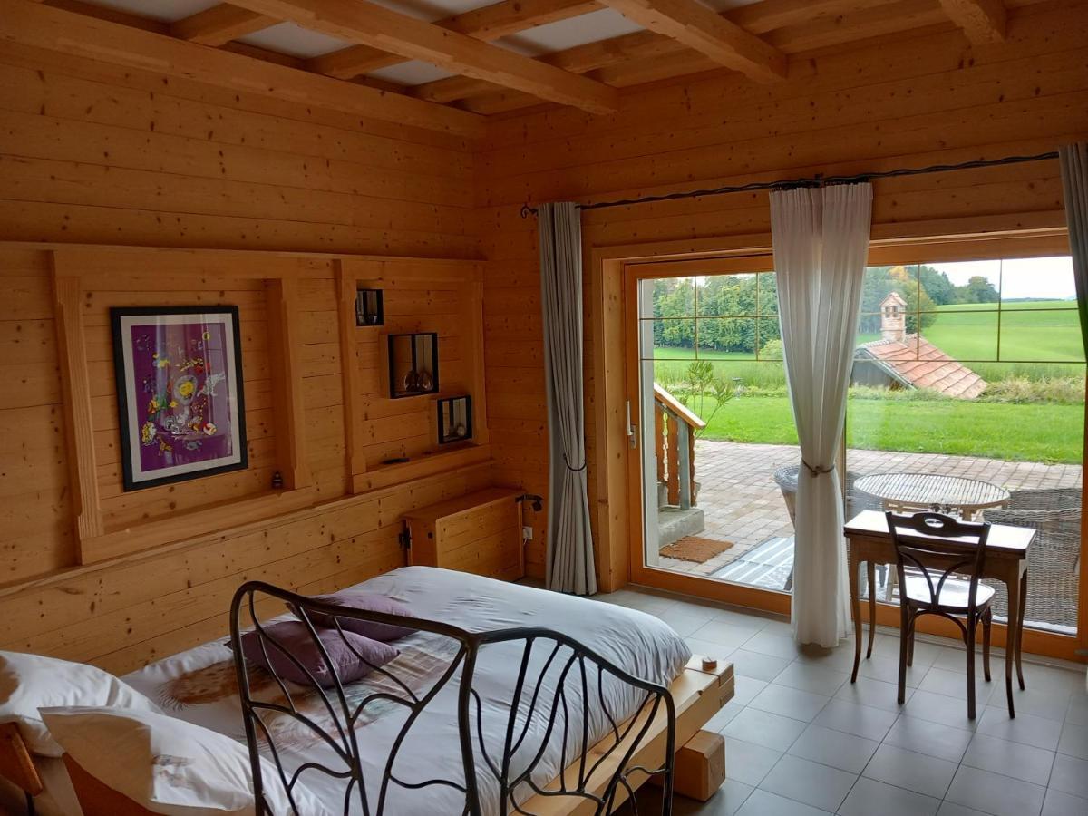 Les Abeilles Bed & Breakfast Romont Bagian luar foto
